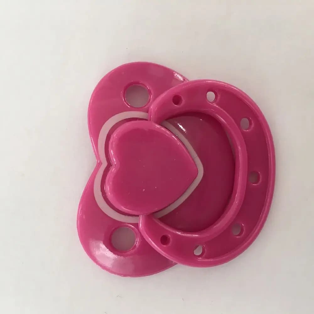 Ciuccio finto in plastica ABS + capezzoli magnetici, ciucci magnetici per bambole reborn, forniture per bambole neonato.