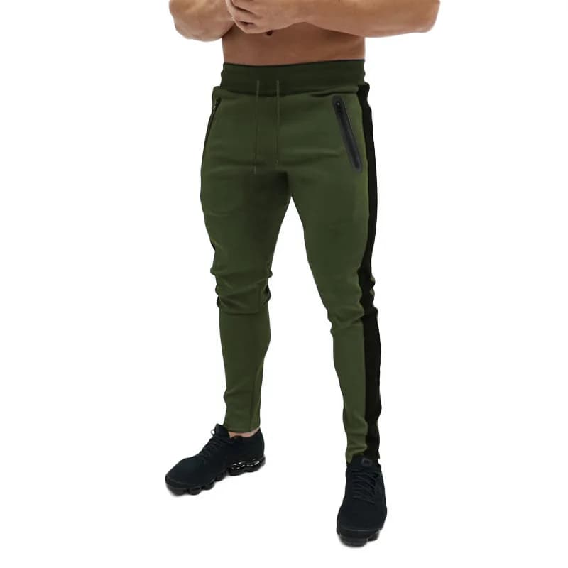 Pantaloni Sportivi da Uomo Larghi con Strisce, Pantaloni da Allenamento Fitness, Pantaloni Dritti da Uomo, Tuta da Jogging, Abbigliamento Sportivo