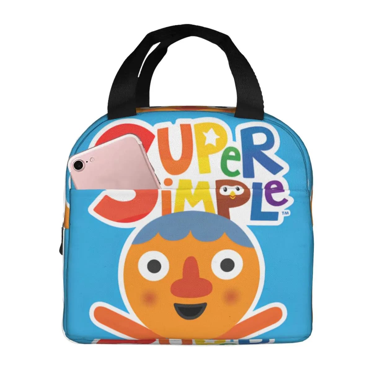 Borsa termica per il pranzo Noodle & Pals Artista musicale Merch Food Box Harajuku Bento Box termico per ufficio