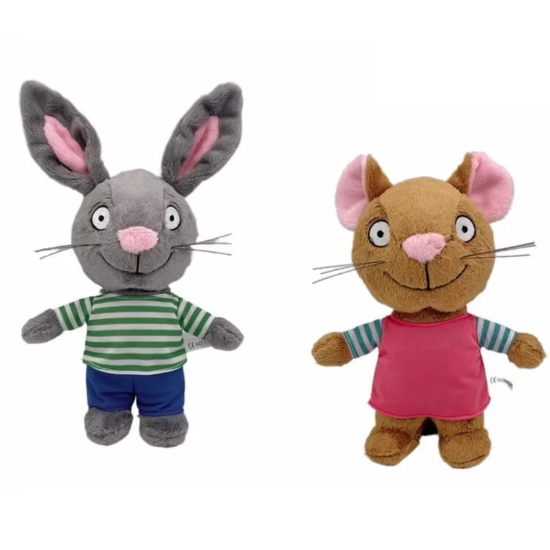 Hot 30 cm pip e posy giocattoli di peluche morbido peluche coniglio topo bambole di peluche regalo di compleanno per bambini ragazzi ragazze