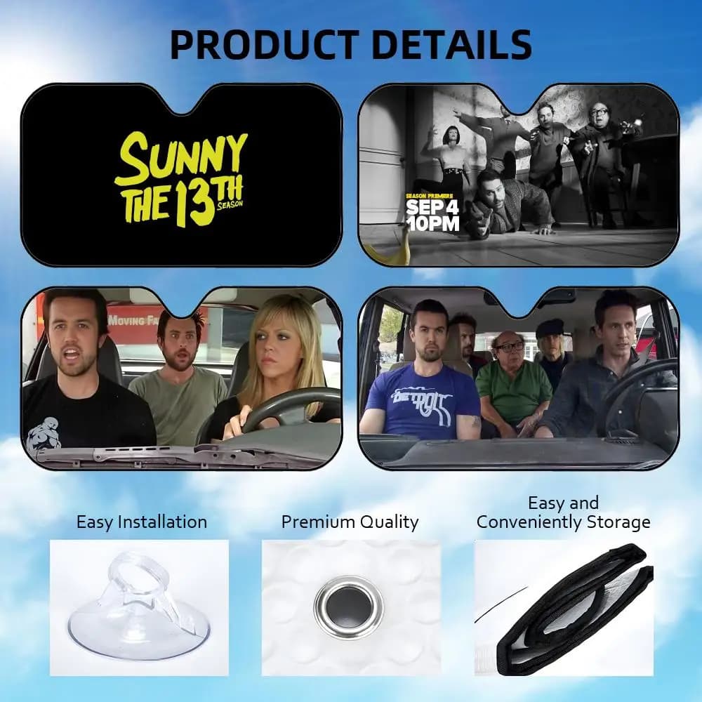 Parasole per Auto in Alluminio Riutilizzabile, Protezione UV e Isolamento Termico, Marca It S A-Always Sunny