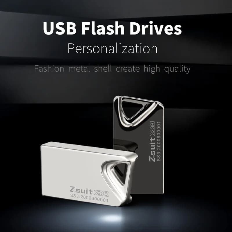 Nuova chiavetta USB Z-suit 3.0 Chiavetta USB da 64 GB Chiavetta USB da 128 GB Chiavetta USB impermeabile in metallo