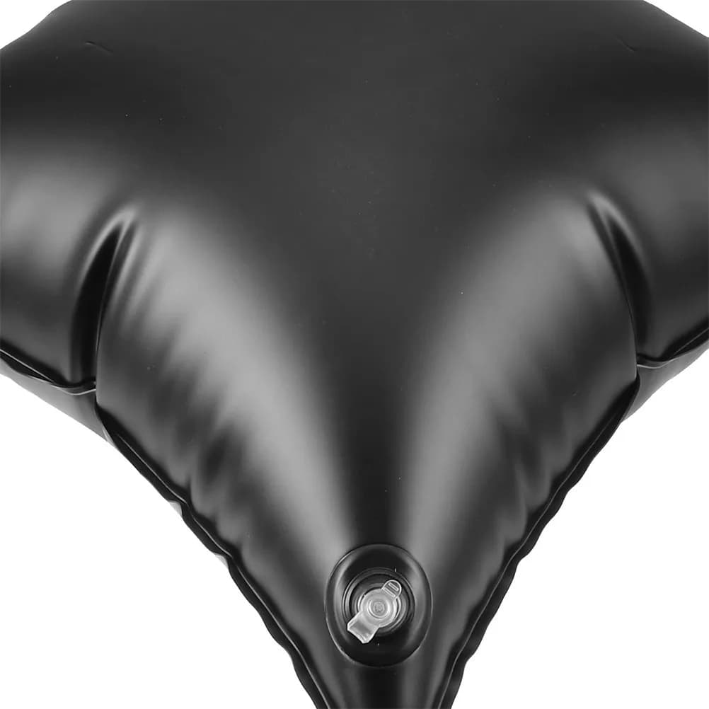 Cuscino Gonfiabile in PVC per Campeggio, Design Ergonomico Confortevole, Cuscino da Viaggio Portatile per Divano da Esterno