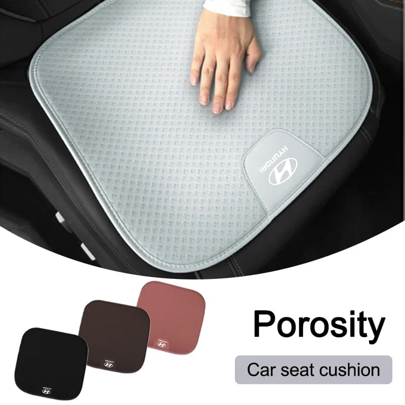 Car Seat Cover Front Rear Seat Ice Silk Cushion Pad Protective Mat For Hyundai Tucson IX35 I30 I20 Kona Coupe Veloster I40 Getz