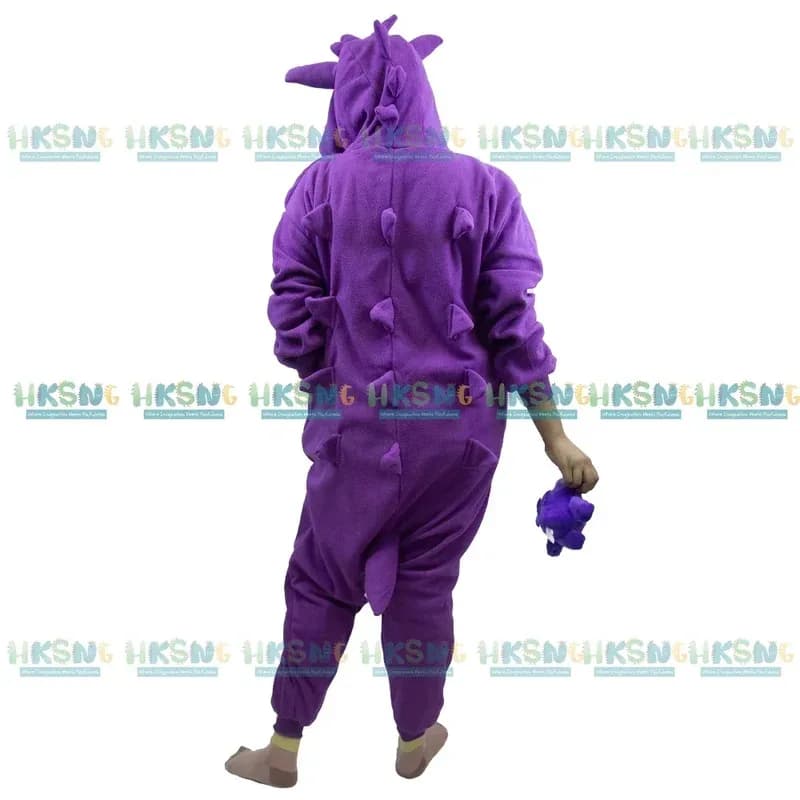 Cosplay Anime XXL Cosplay Clothes Adults Gengar Onesies Kids Kigurumis Full Body Pajamas Christmas Sleepwear Whole Costume 72th