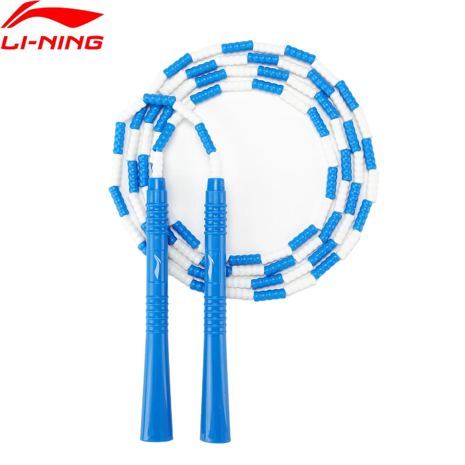 Li-Ning Unisex Jumping Cord, No Groves, Segmented with Soft beads, for Fitness, Man and Woman, AQEU033