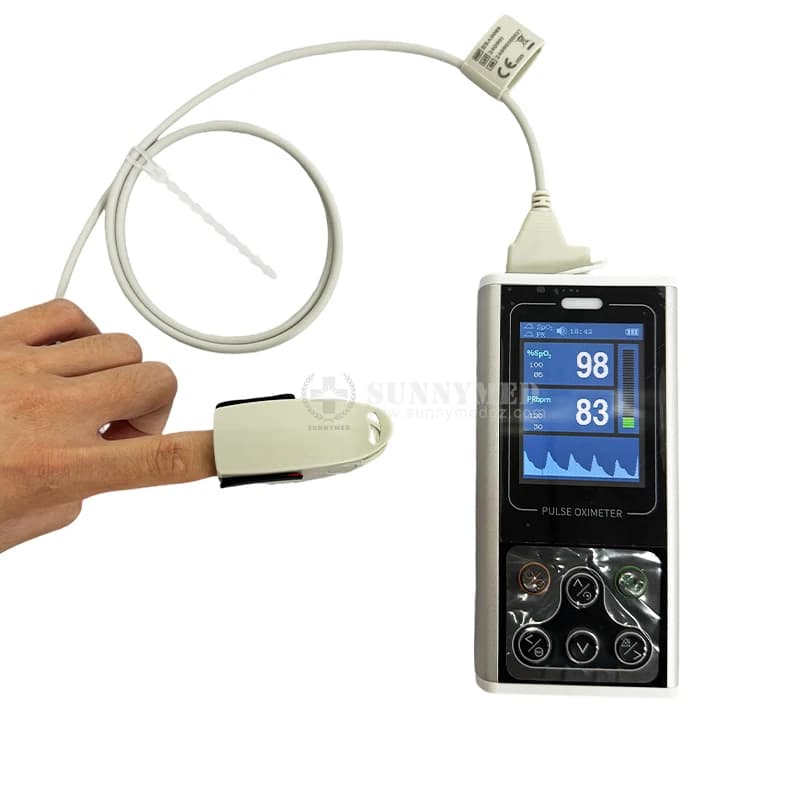 SY-C061 Monitor veterinario per capnografo VET con schermo a colori da 2,8 pollici per uso veterinario