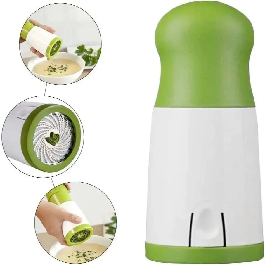 1pc Manuale Smerigliatrice per Erbe Mulino per Spezie Parsley Trituratore di Verdure Coriandolo Tritacarne Peperoncino e Cilantro Utensile Da Cucina Gadget
