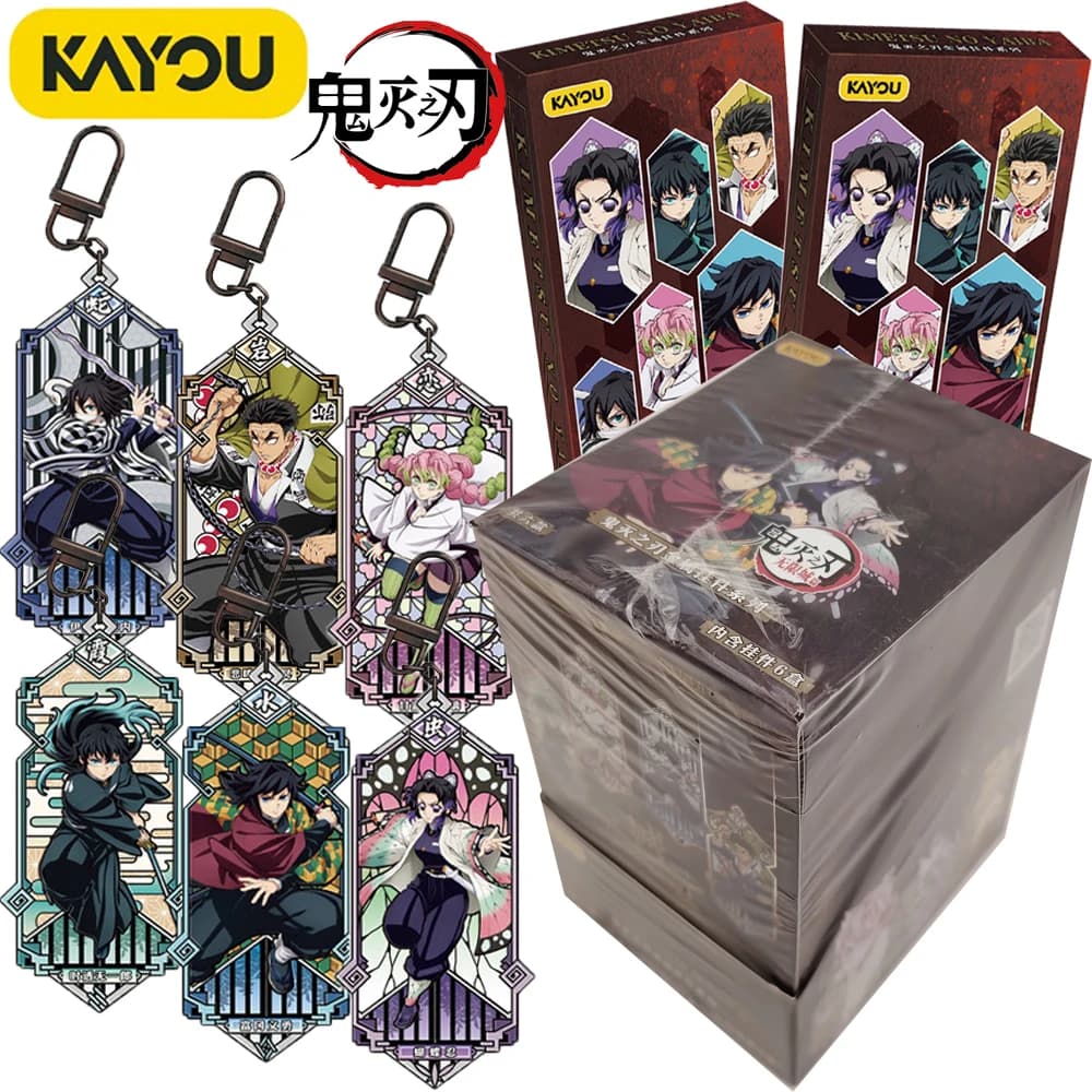 Ciondolo in Metallo Ufficiale KAYOU Demon Slayer, Decorazione per Zaino, Design Artistico Anime di Tendenza, Oggetto da Collezione
