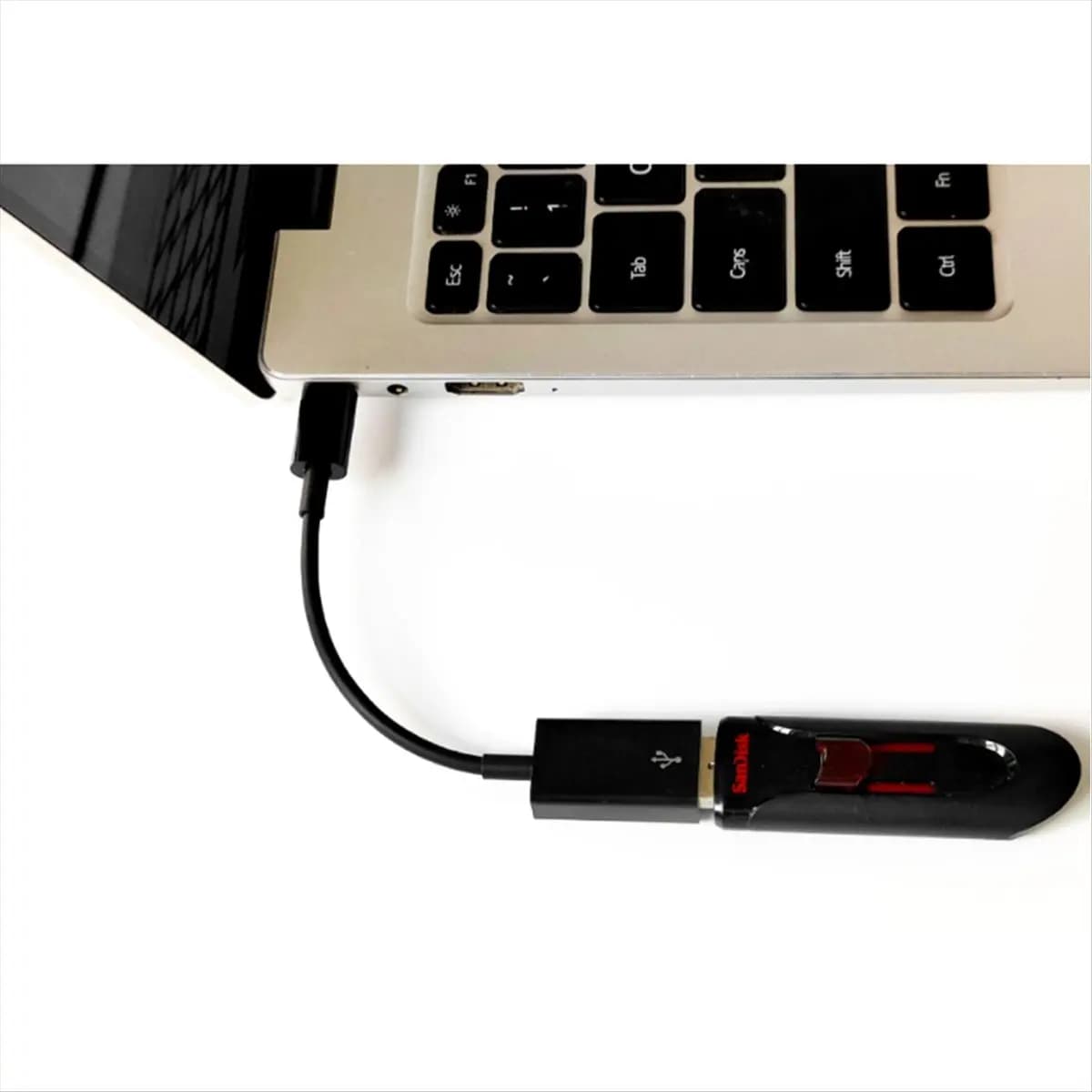 Digital Essentials Confezione da 2 Cavi OTG Type-C a Adattatore USB 2.0 per Pro/Air Pro 2020-2022 Galaxy S23 S22 Ultra Note10 Lettore di Schede