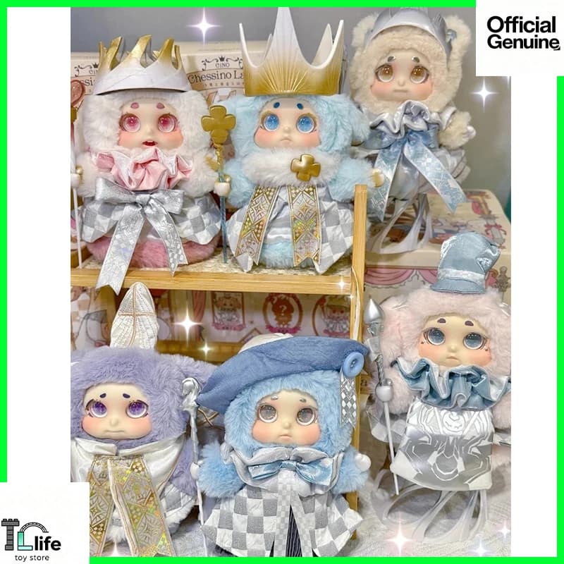 Cino Chessino Serie Land Scatola cieca Scatola misteriosa Bambola carina Figure anime Decorazione desktop a sorpresa Raccogliere regalo Giocattoli alla moda