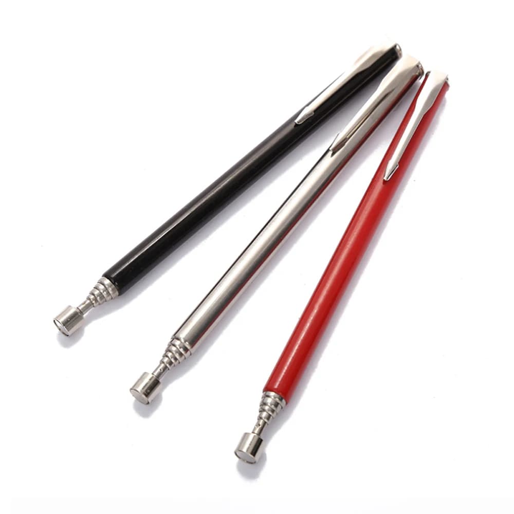 Mini penna magnetica telescopica, strumento portatile per il recupero di magneti, asta estensibile per il recupero di dadi, bulloni e viti.
