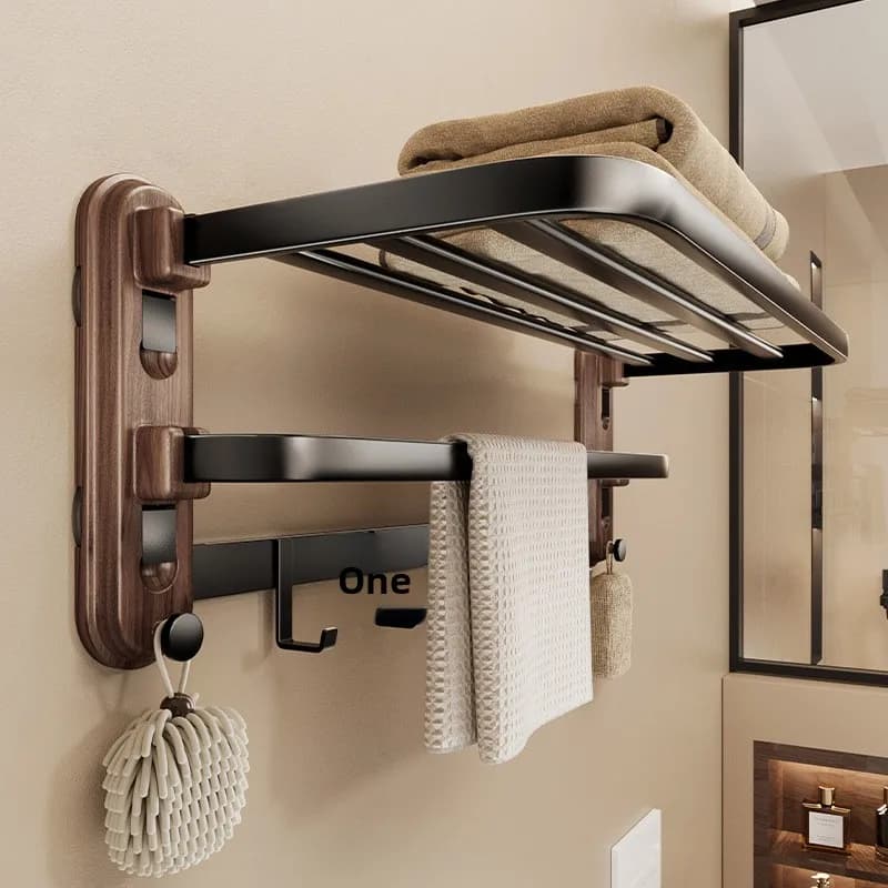 Four Suction Cup No Drill Bathroom Towel Rack Optional Hook Row Metal Abs Wall Mounted Storage In Cm Or Lengths