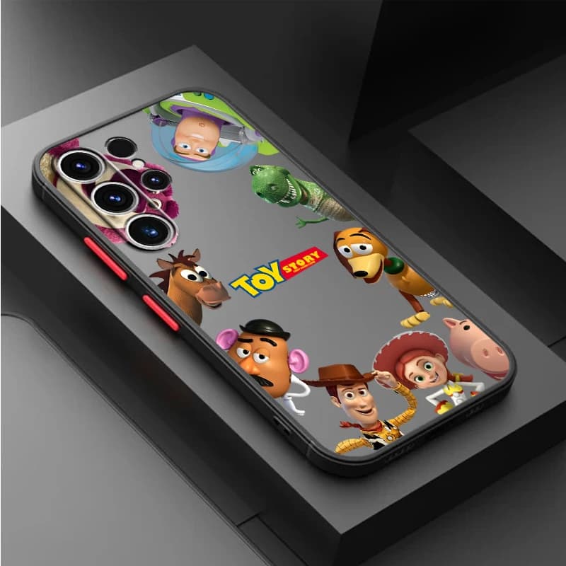 Custodia Disney Toy Story per Samsung Galaxy S26 S20 S21 S23 FE S24 Plus Note 20 10+ S25 Ultra S22 Cover per telefono