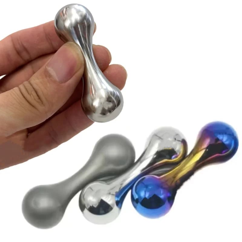 Divertente Spinner Begleri in Lega di Titanio, Giocattolo Antistress per Adulti, Gadget Rotante da Tavolo in Metallo