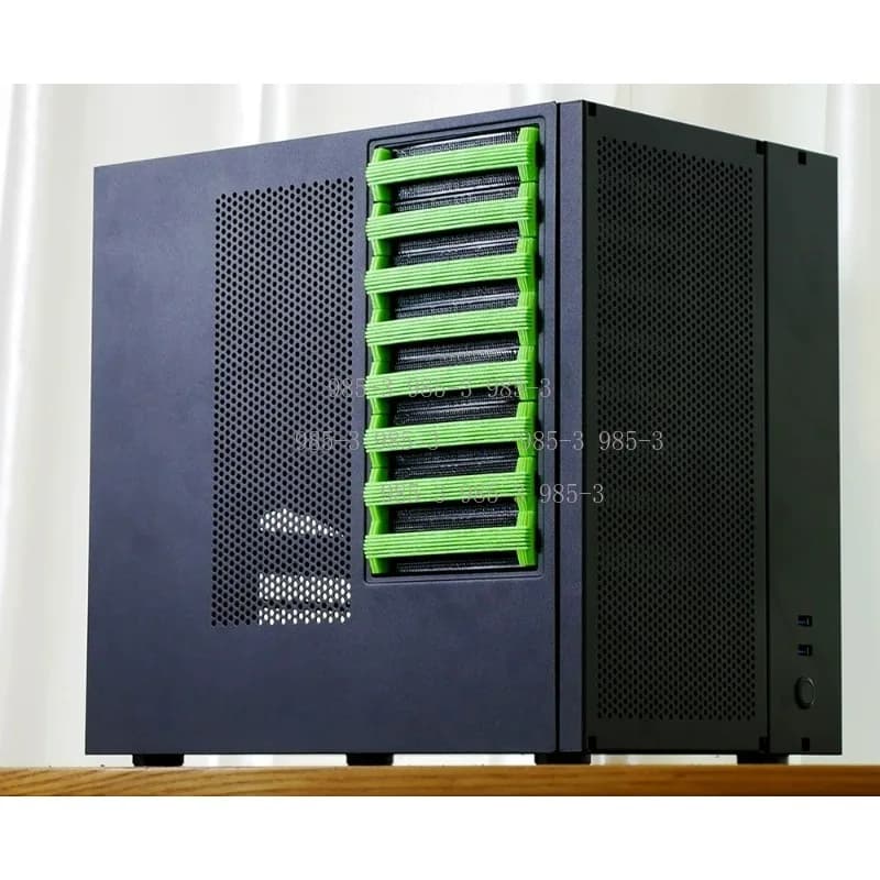 Chassis per Server NAS Mid Tower, Armadio di Archiviazione Universale per Schede Madri ATX e MATX