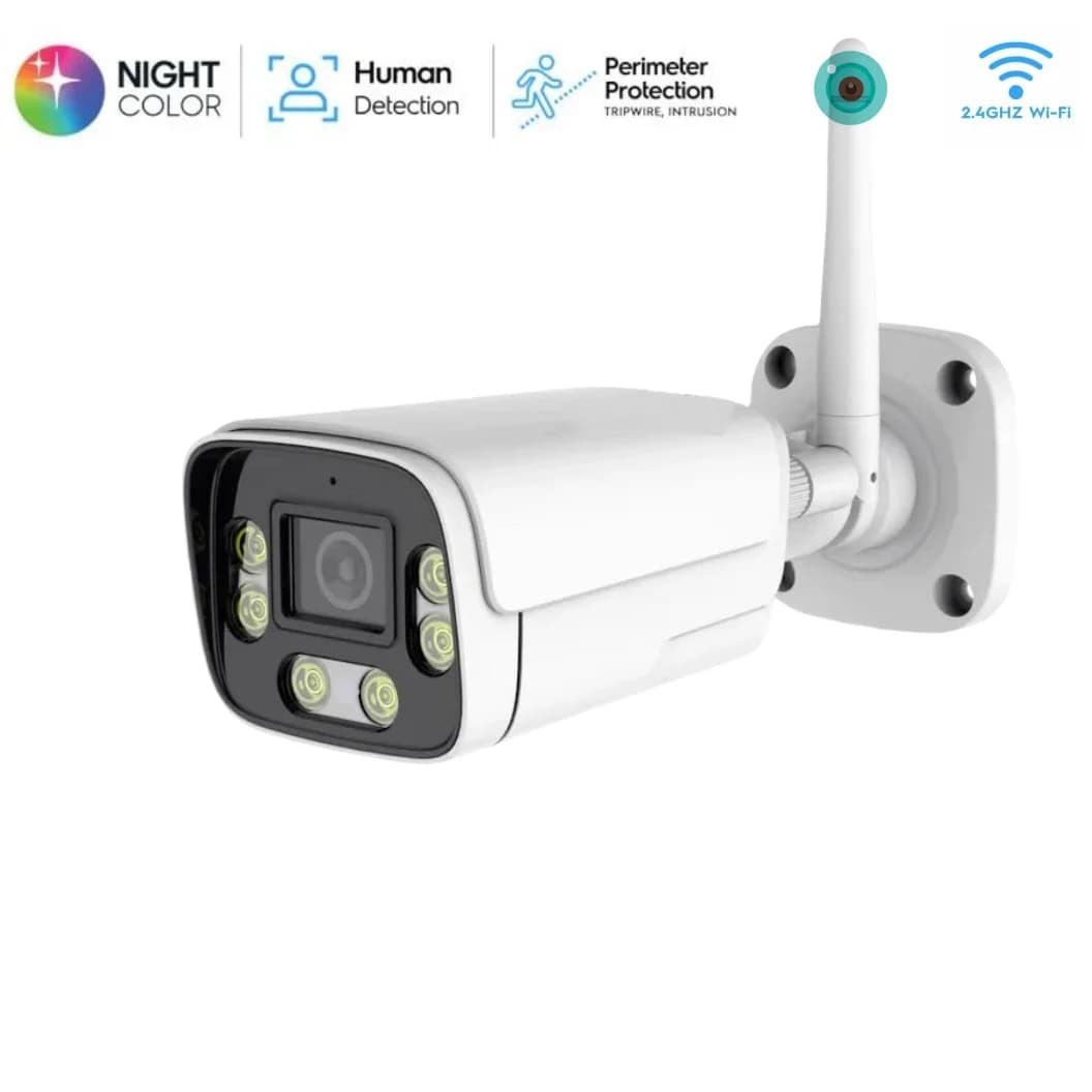 Telecamera di sicurezza IP 4MP 2MP Wifi Sorveglianza esterna Protezione domestica CCTV Proiettile Wireless Camara Video Wi-Fi interno XM ICSee Cam