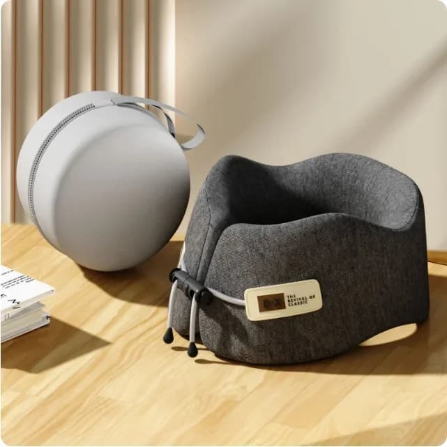 1 pz Memory Foam Cuscino a forma di U Supporto per il collo da viaggio Cuscino per dormire Poggiaspalla Cuscino a U Cuscino per il collo da viaggio in aereo
