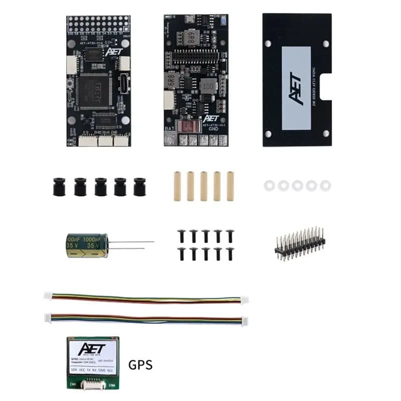 【BRILLIANT】Controller di volo ad ala fissa F405 con modulo GPS per drone RC FPV, regolazione parametri Bluetooth, supporto EVTOL