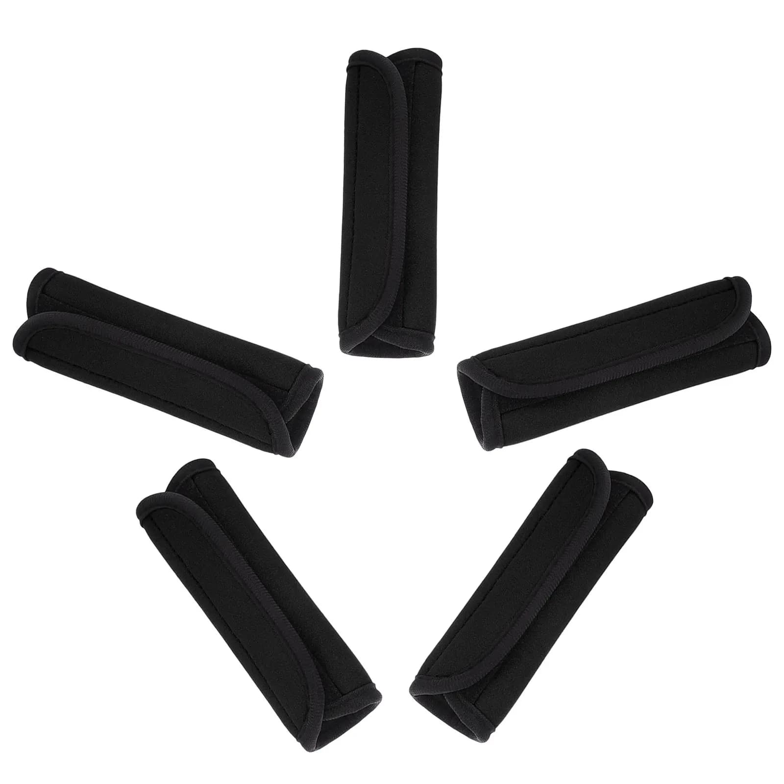 5Pcs Barbell Protective Covers Thick Gym Grip Pads Pull Up Bar Handle Wrap Cushions Weightlifting Workout Accessories