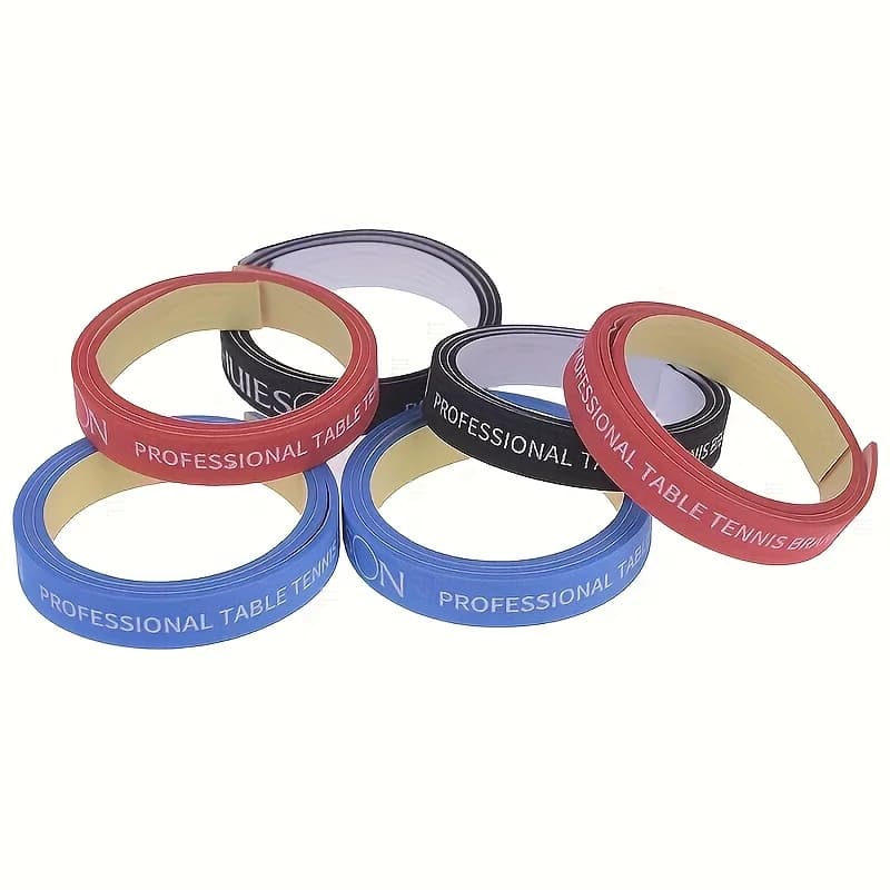6-Pack Table Tennis Racket Edge Protectors, Edge Protection Stickers, Table Tennis Racket Sponge Edge Protection Stickers