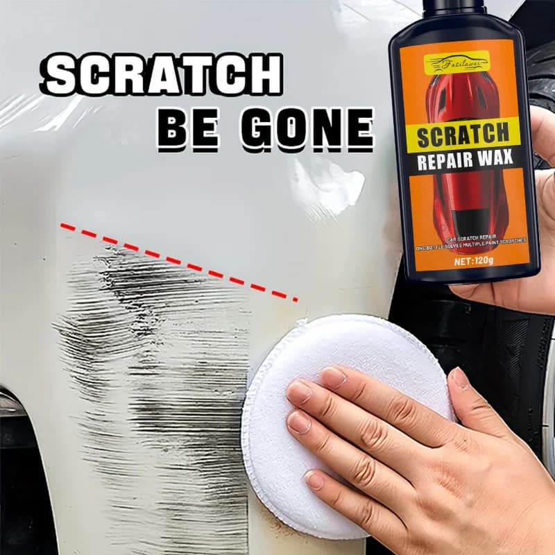 Kit universale per cera per riparazione graffi auto, crema per lucidatura e ceratura per rimozione graffi per tutti i veicoli - Superficie in plastica Co