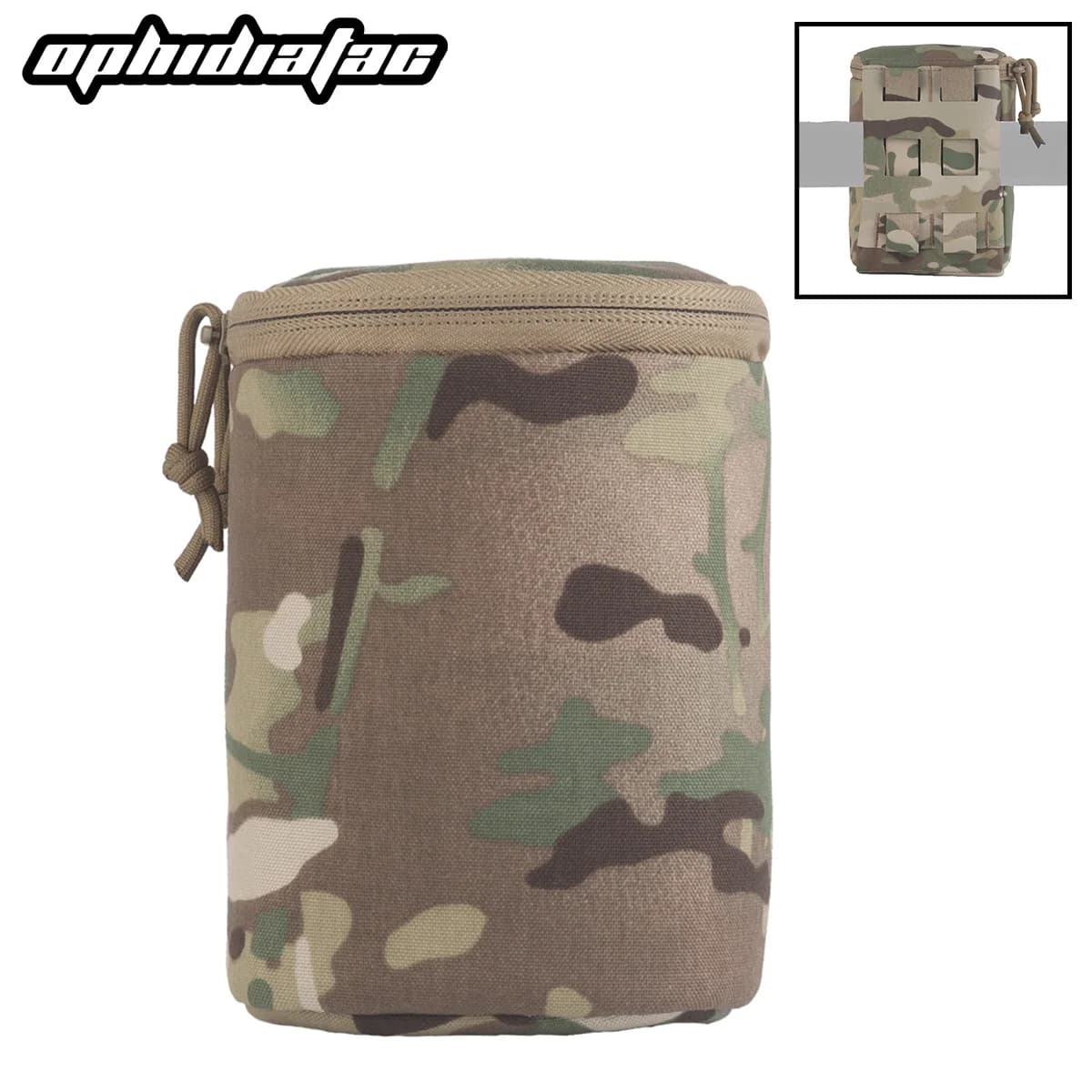OPHIDIAN Custodia multifunzionale per occhiali per visione notturna - Borsa da caccia montata con sistema MOLLE con attacco per cintura
