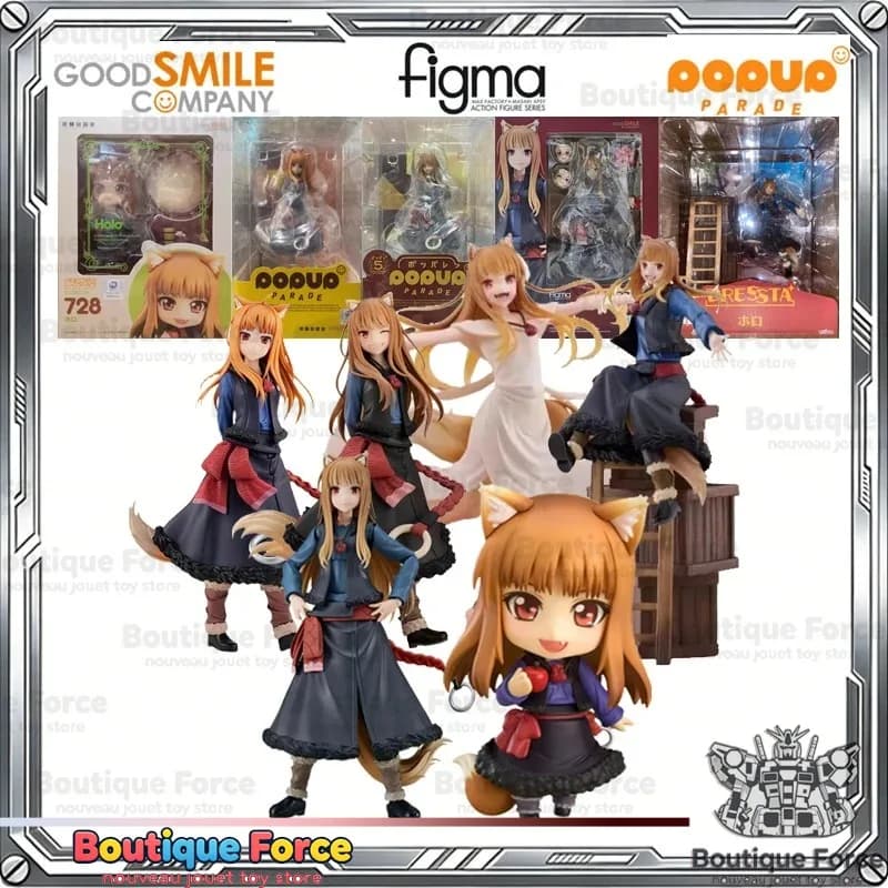 Good Smile Company Spice and Wolf POP UP PARADE Holo Max Factory figma 647 Action Figure Anime Collectible Toy Gift Model