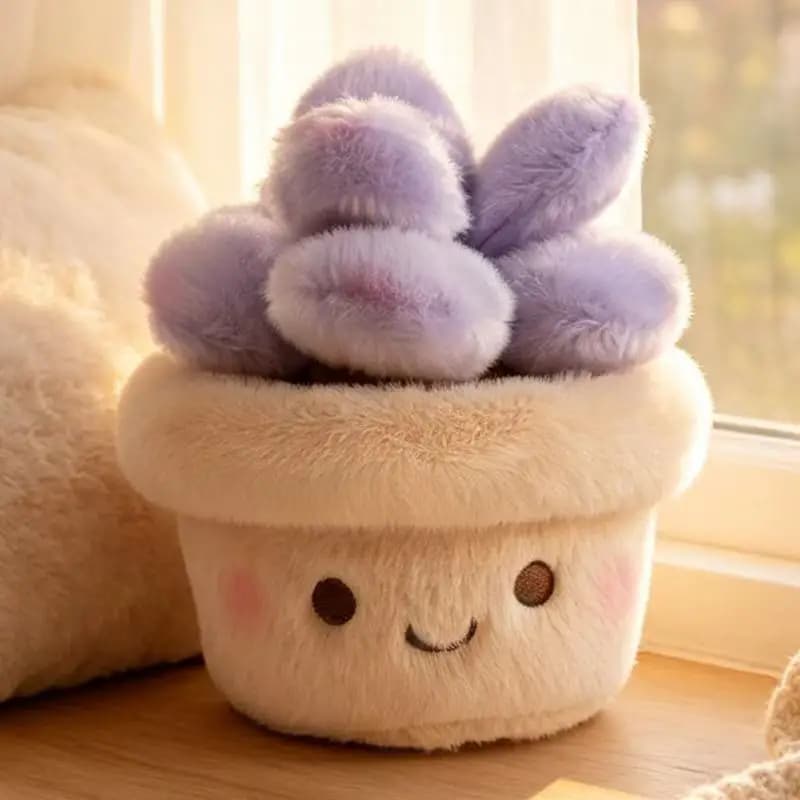 L'ultimo peluche a forma di pianta artificiale per aromaterapia, giocattolo di peluche Kawaii, cartone animato, simpatico regalo per amici, compleanno
