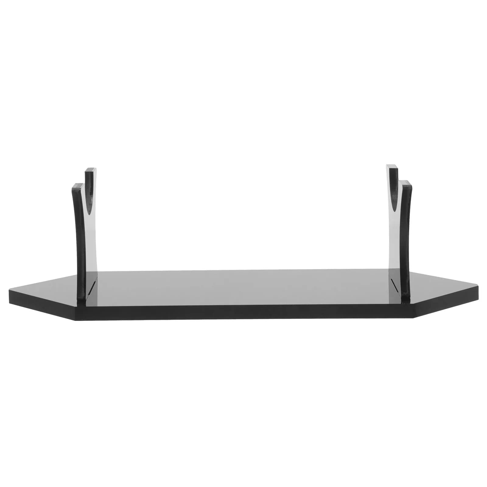Portacoltelli in Acrilico da Cucina, Espositore da Banco per Coltelli e Forbici, Design con Ampia Apertura per Facile Accesso, Organizzatore