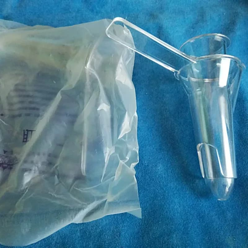 1pc Anoscopio monouso a forma di U diviso semi chiuso anoscopio pph-tipo u-scope C-tipo aereo sutura e legatrice sonda trasparente