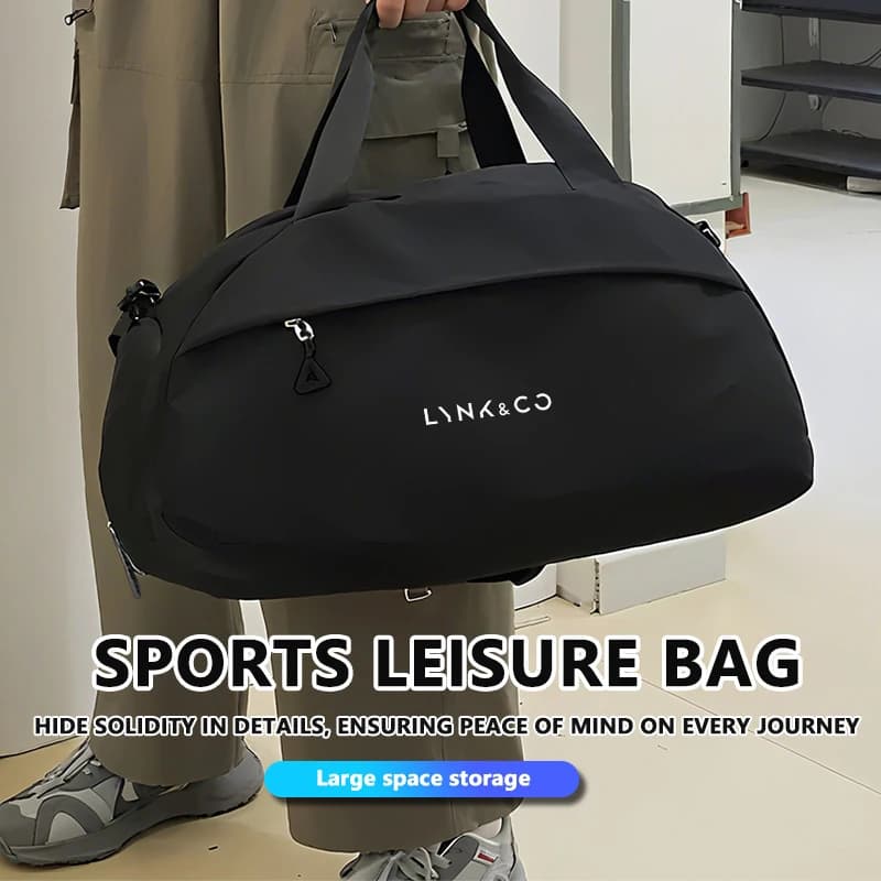 Car Logo Travel Portable Large Capacity Luggage Storage Bag For LYNK&CO 01 02 Hatchback 03 Phev 05 Phev 06 Phev 09