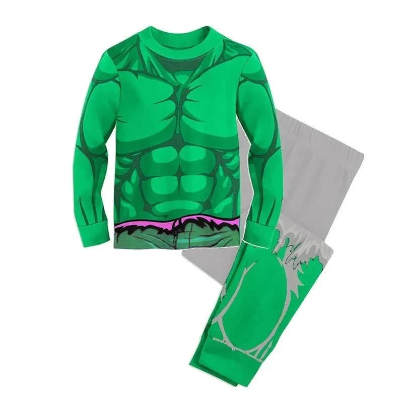 Costumi di Halloween per Cosplay ★ Set di Vestiti da Supereroe per Bambini, Maglietta + Pantaloncini, Outfit per Bambini e Ragazzi, Abbigliamento Iron Man ☆ Nuovo
