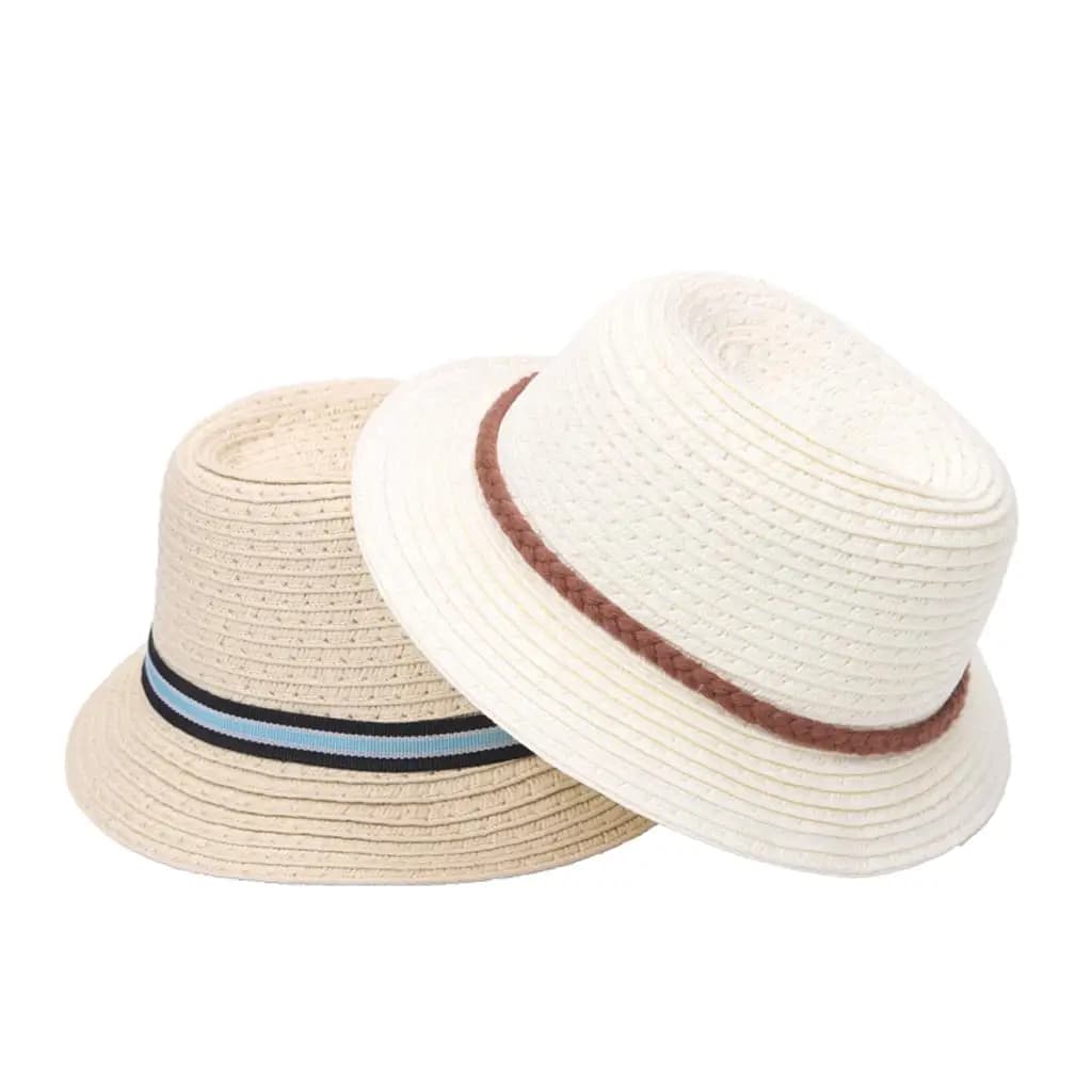 Mini cappello di paglia per bambole, accessori per vestire le bambole, copricapo per bambole da 18 pollici, set di abbigliamento per bambole