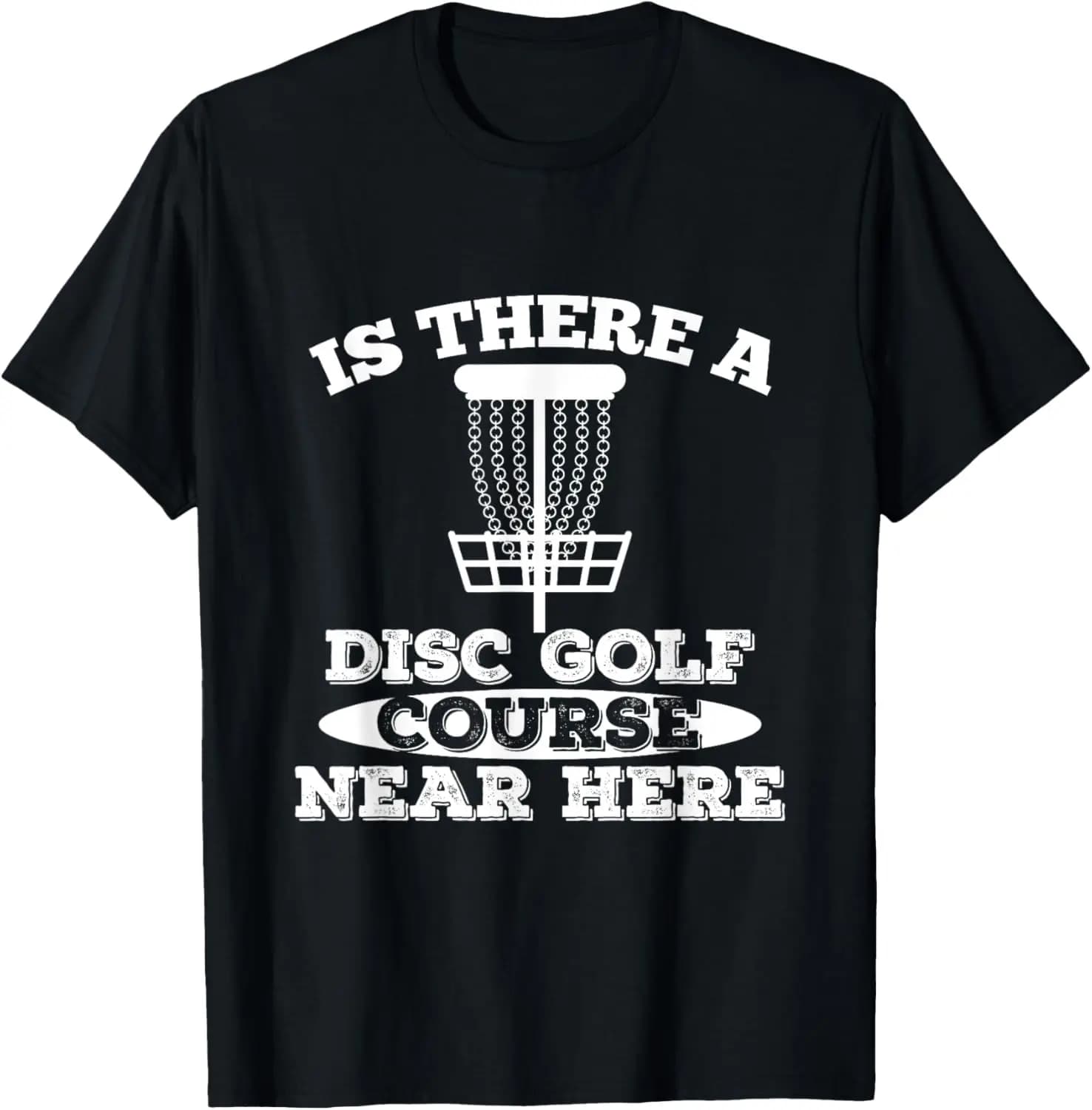 Disc Golf Course T-shirt divertente T-shirt grafica da uomo Casual Sport Stampa Top a maniche corte