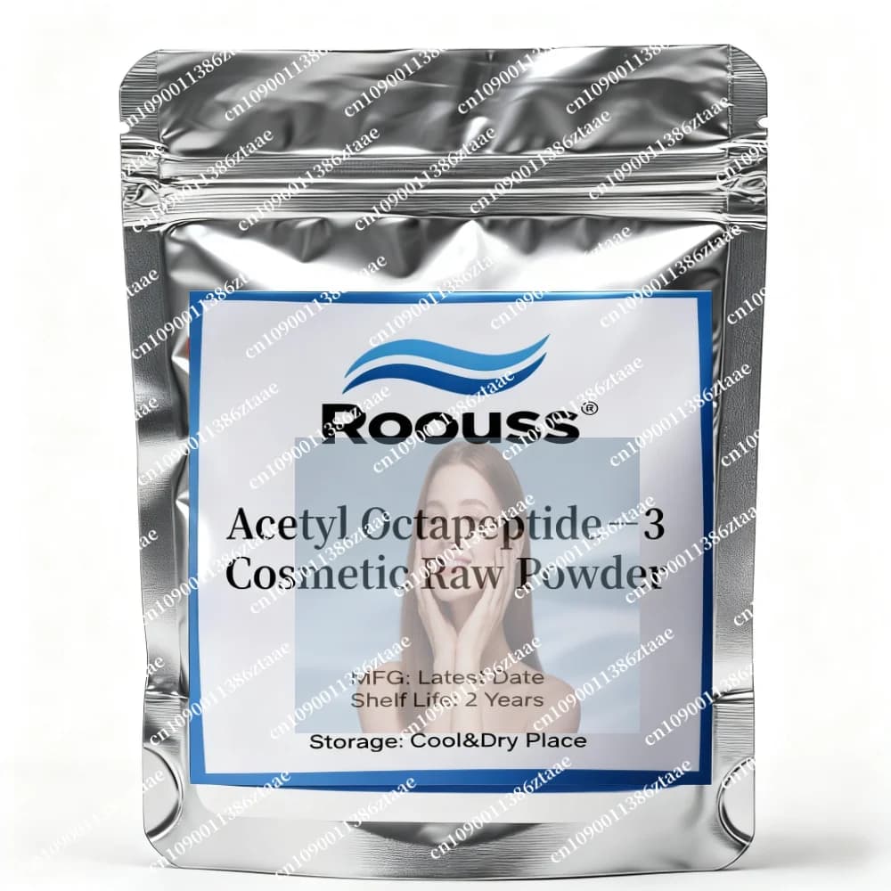 Polvere grezza cosmetica di acetil ottapeptide-3 (peptide SNAP-8): aumenta l'assorbimento del collagene, efficacia antirughe – Premium