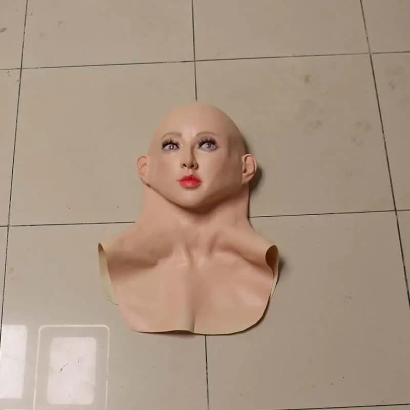 Maschera Creativa in Lattice per Halloween, Accessorio per Costume Integrale per Bambini, Copricapo per Celebrazioni Natalizie e Festive