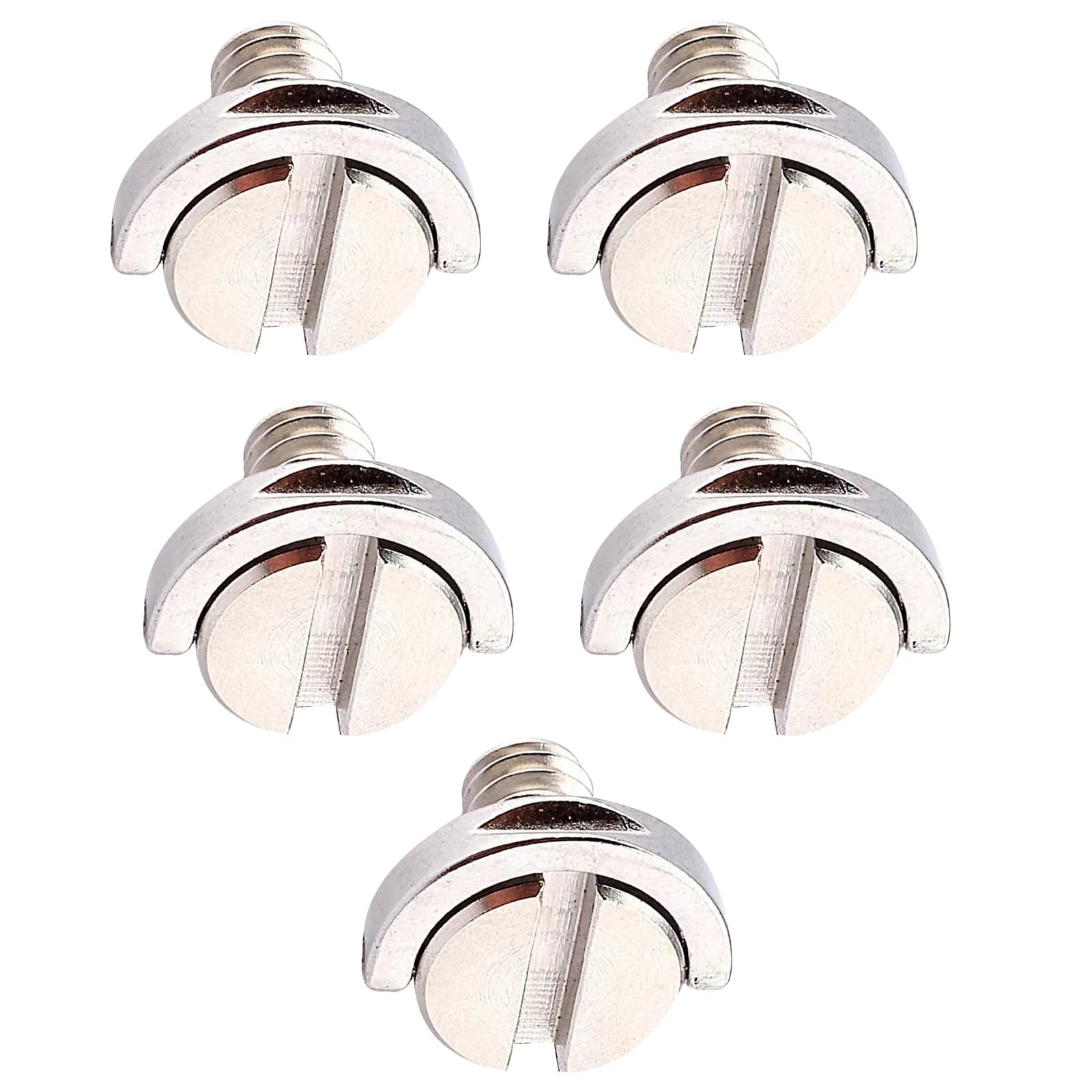 5 Pz 1/4 "Viti Della Fotocamera Per Piastra A Sgancio Rapido 1/4 pollici Pieghevole D-Ring Adattatore Treppiede Monopiede Piastra Della Fotocamera accessori Sostituire