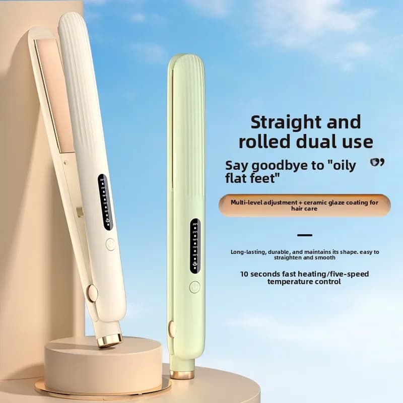 Bestseller Hair Plate 2-in-1: Smooth and Spice-free curler, for Home Use