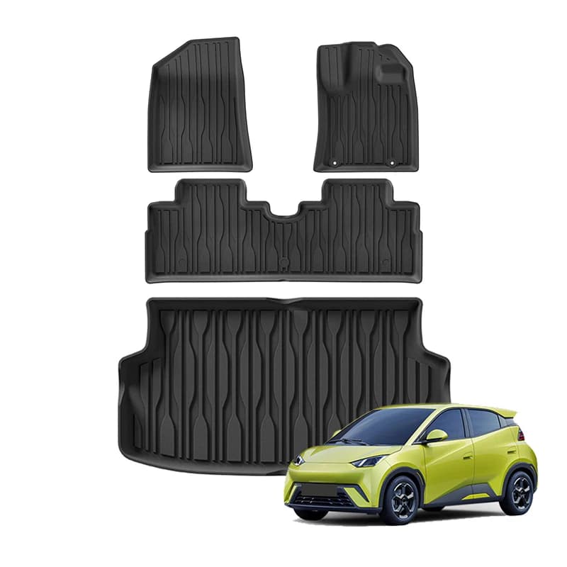 Tappetino per bagagliaio auto per BYD ATTO1/Seagull 2025-2026, tappetini in TPE per tutte le stagioni, impermeabili, rivestimento posteriore per bagagliaio, tappetini anti-sporco