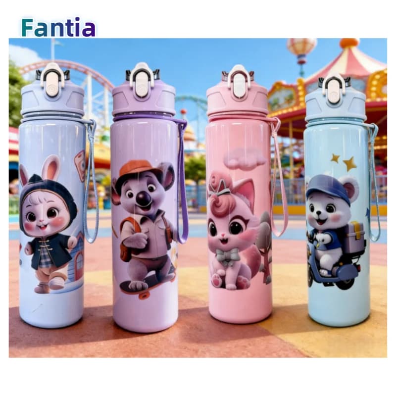 Nice 750 ml portable water bottle with multi color handle available for use in outdoor camping gym, ideal for gift
