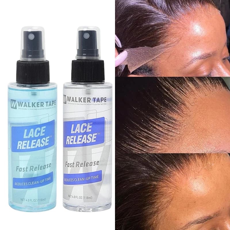 Spray per la rimozione della colla per extension, dispositivo per la rimozione dell'adesivo delicato per parrucche e trame di capelli, facile da pulire, senza residui, sicuro per cuoio capelluto e capelli
