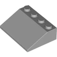 * Mattone inclinato 3x4 25 gradi. * 20 pezzi Y2118 fai da te illuminano blocco mattone parte n. 3297 compatibile con altre particelle di assemblaggio