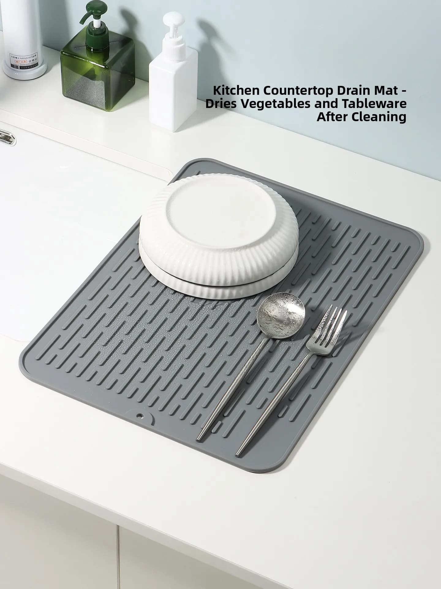 Silicone Mat for Foods, Multifunction Mat for Kitchen, Washing Cups, Pentol Covers and Cutting Machines