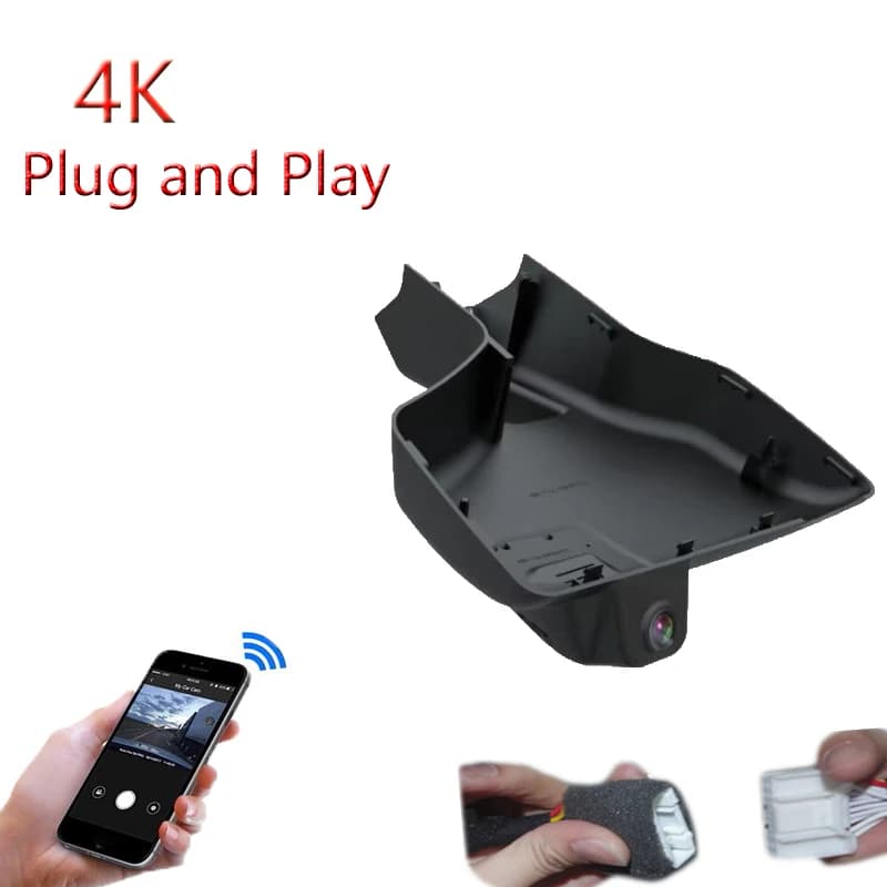 Telecamera DVR 4K Plug & Play per auto Trumpchi M8 2025 2024 2026 con Wi-Fi, visione notturna e registrazione video di guida FHD 2160P