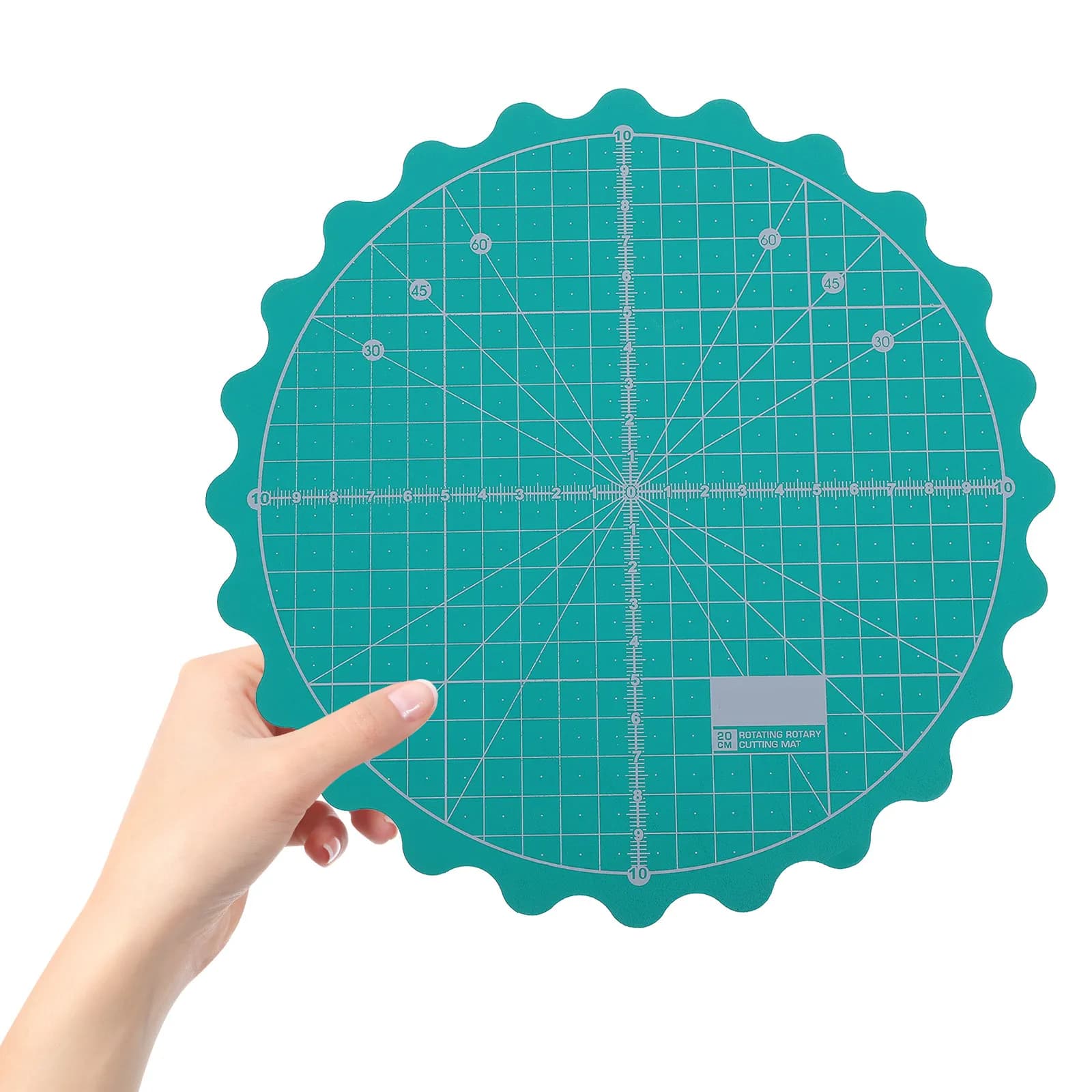 1Pcs Rotating Cutting Mat Self-Healing Round Fabric Rotary Board Sewing Craft Projects Mat Table Protection Rotating Pad