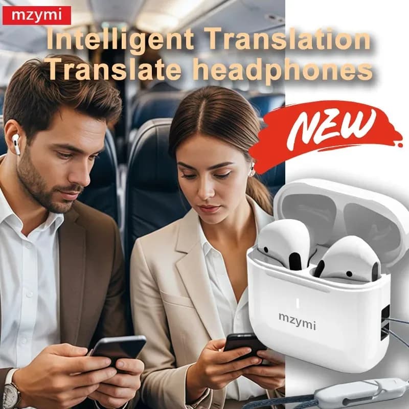 AP05 True Cordless Headset Buds5 Sound Stereo HIFI Bluetooth5.3 Headset Sports Headset With Microphone For XIAOMI With Translation APP