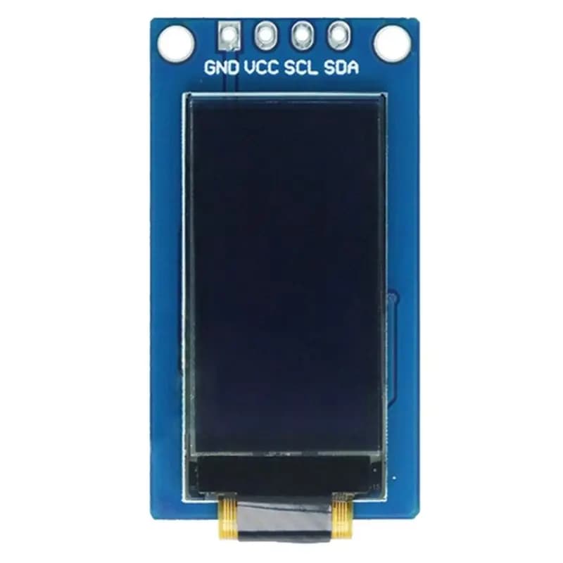 BNVN vertical OLED display module from 0.69 inches 64X128 SH1107 white screen for Arduino for DIY projects Raspberry Pi ESP32