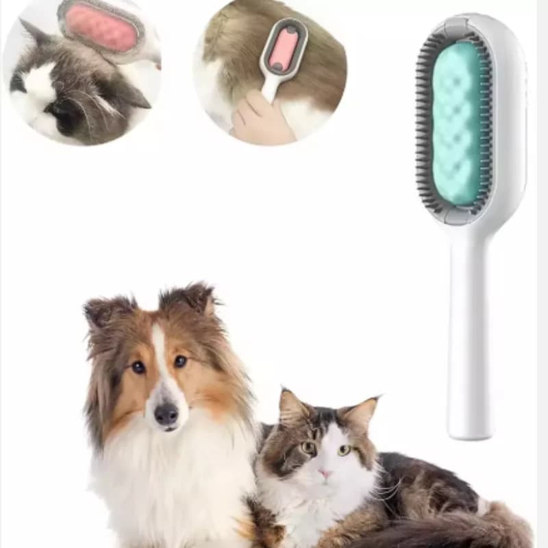 Silicone Pet Shower Brush for Dogs And Cats Shampoo Dispenser Massager Bath Brush for Puppy Grooming And Washing Accessories
