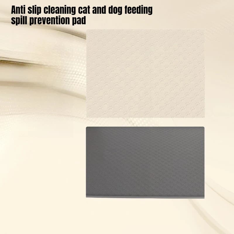 Tappetino Antiscivolo in Silicone a Forma di Zampa di Gatto per Cani e Gatti, Tappetino Assorbente per Cibo e Acqua, Accessori per Animali Domestici